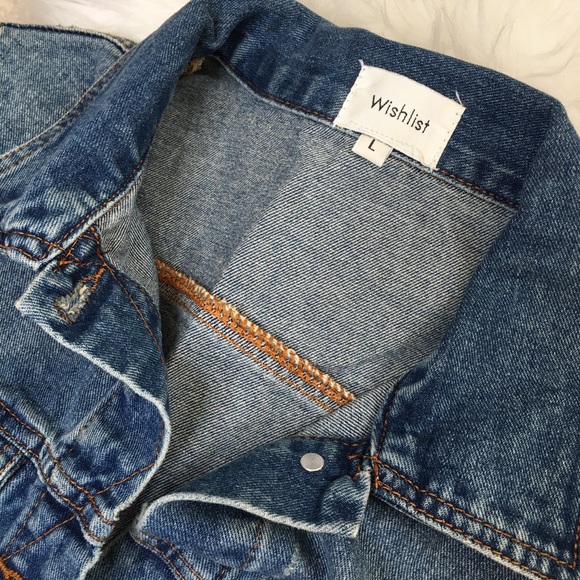 NWOT Denim Jacket. From The Main Street Exchange Jean Jacket - Picture 3 of 3